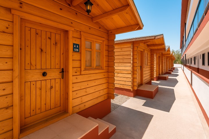 Cabaña de madera en Benidorm