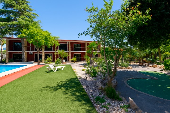 Espacios verdes apartahotel Benidorm