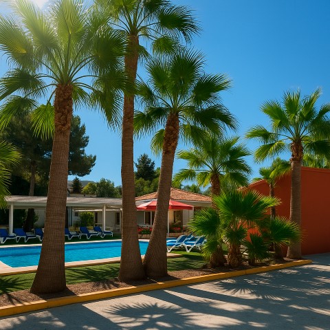 Piscina apartamentos pet friendly